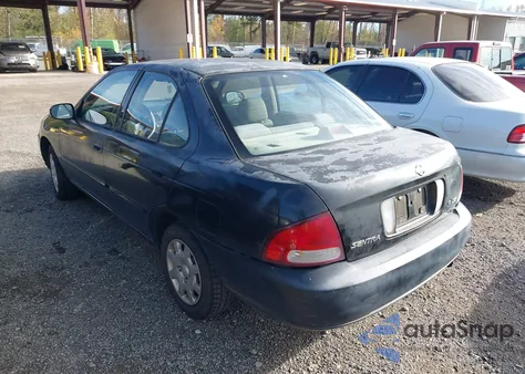 2002 Nissan Sentra Xe from USA, damaged, VIN 3N1CB51D22L611694